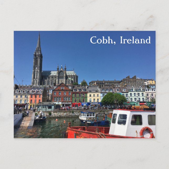 Cobh, Landkreis Cork, Irland Postcard 3 Postkarte (Vorderseite)
