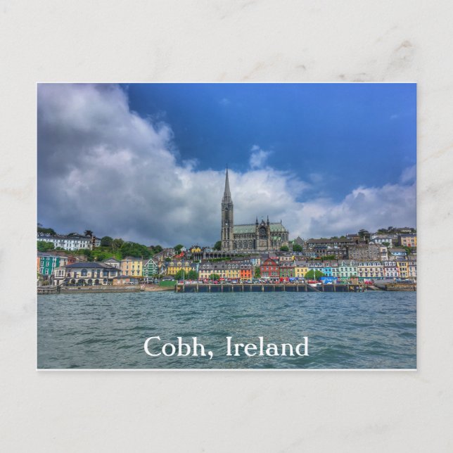 Cobh, Landkreis Irland, Postcard 4 Postkarte (Vorderseite)
