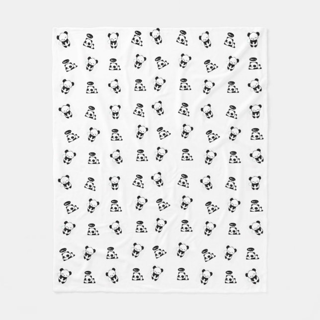 Cobija panda fleecedecke (Vorderseite)