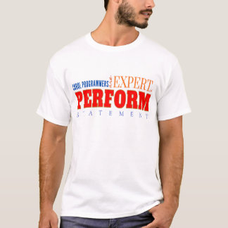 COBOL Expert Perform Statement Classic Coding T-Shirt