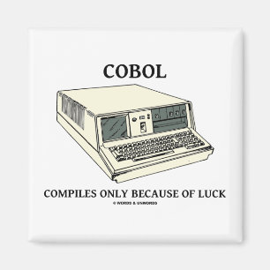 COBOL kompiliert nur wegen des Glücks Magnet