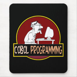 COBOL Programmer - Old-School Coding Legend  Mousepad