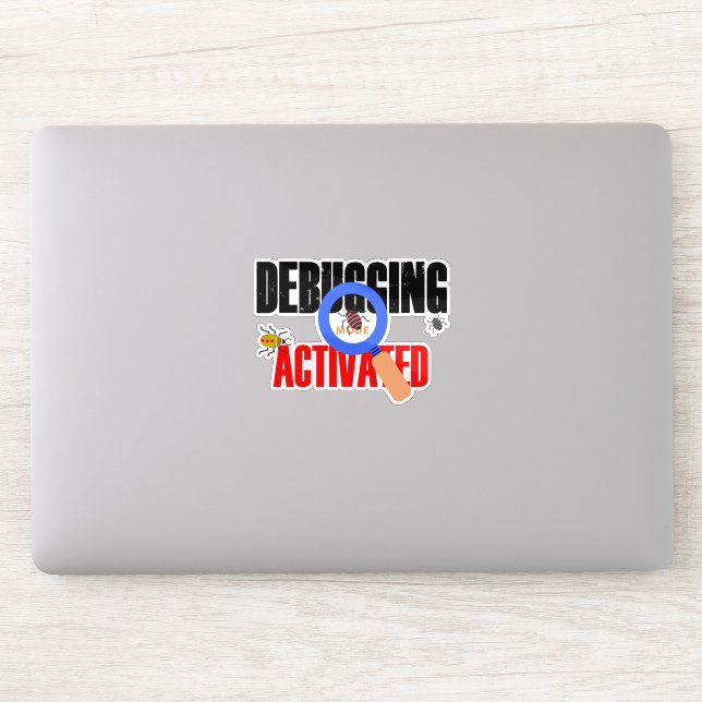 Cobol-Programmier-Debug-Modus aktiviert Sticker (Computer)