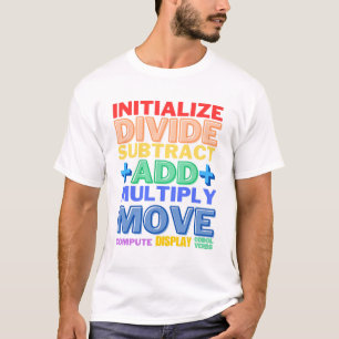 Cobol-Programmiersprache Grundlegende Verben T-Shirt
