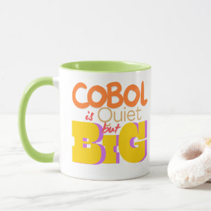 Cobol-Programmiersprache ist leise aber groß Tasse