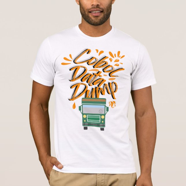 Cobol-Programmierung Daten-Dump T-Shirt (Vorderseite)