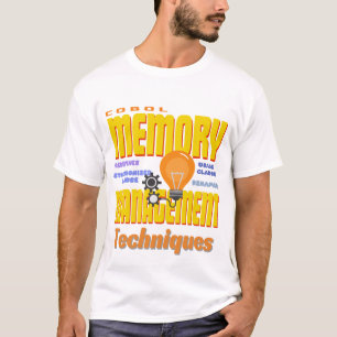 Cobol-Programmierung der Speicherverwaltung T-Shirt