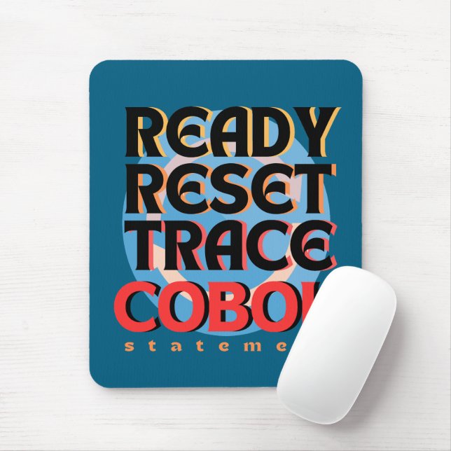 Cobol-Programmierung Reset-Trace Mousepad (Mit Mouse)