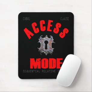 Cobol-Programmierzugriffsmodus Mousepad