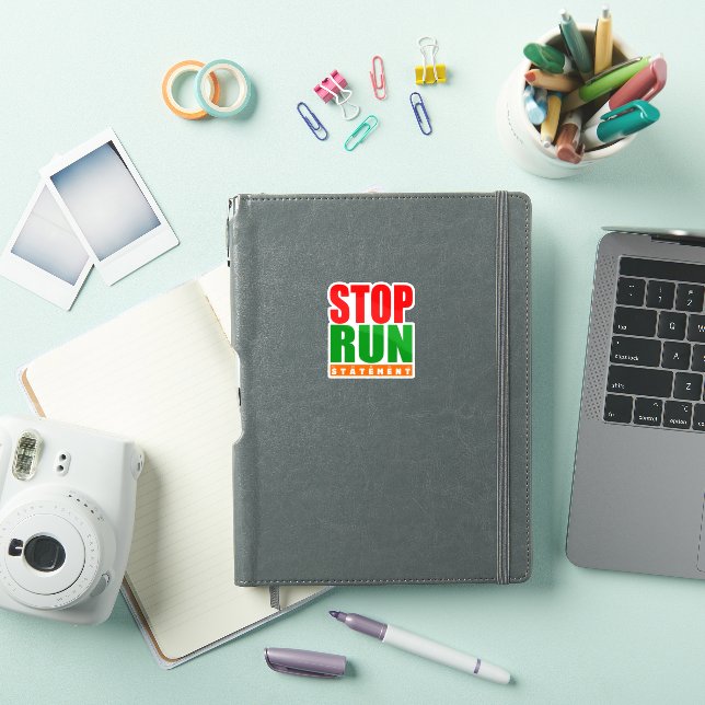 Cobol Programming Stop Run Statement Sticker (iPad Hülle)