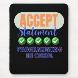 Cobol Programming With Accept Statement Mousepad