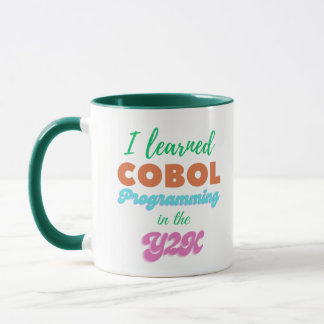 Cobol-Sprache im Y2K (Jahr 2000) gelernt Tasse
