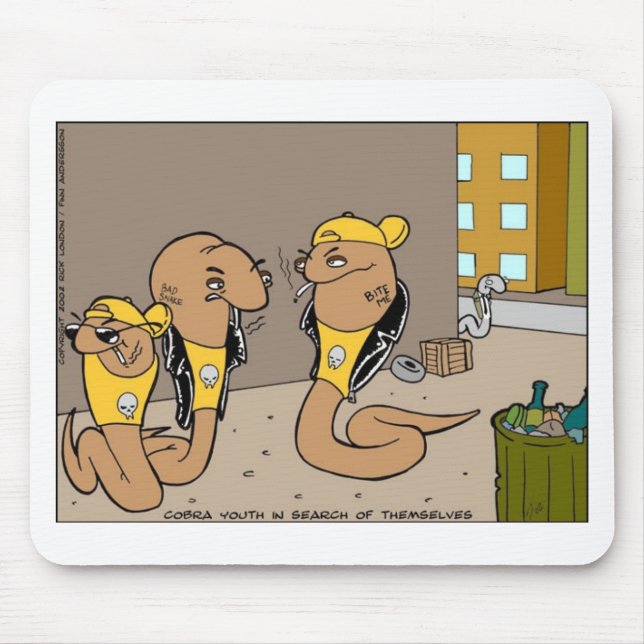 Cobra Gangs Funny Gifts & Collectif Mousepad (Vorne)