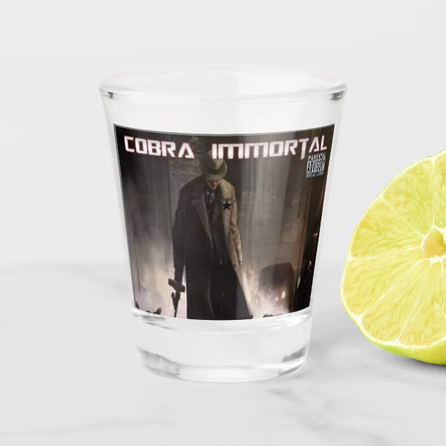 COBRA IMMORTAL SHOT GLASS SCHNAPSGLAS (Vorderseite)