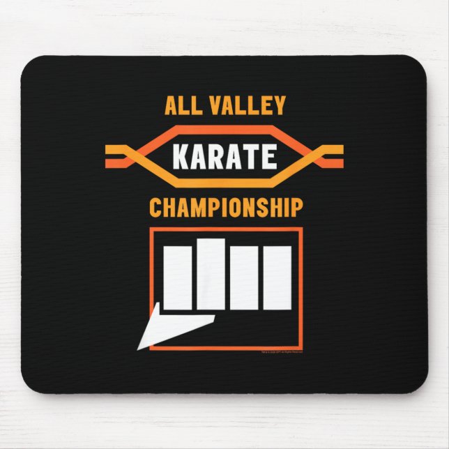 Cobra Kai All Valley und Faust Mousepad (Vorne)