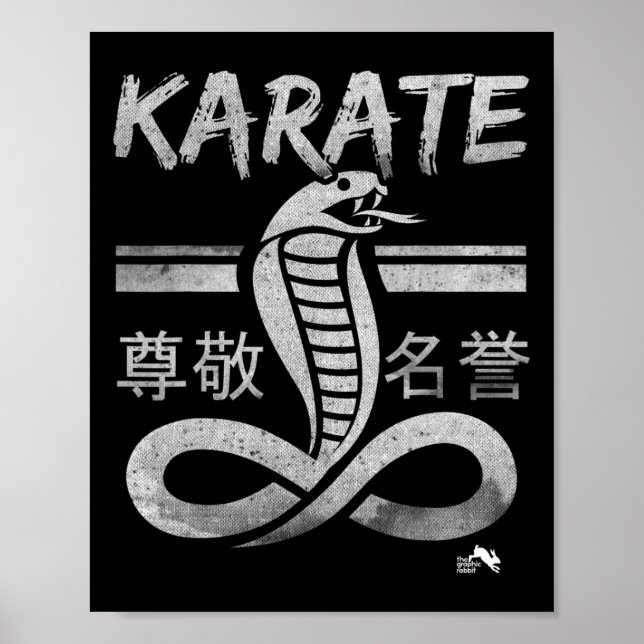 Cobra Karate Kampfsport  Poster (Vorne)