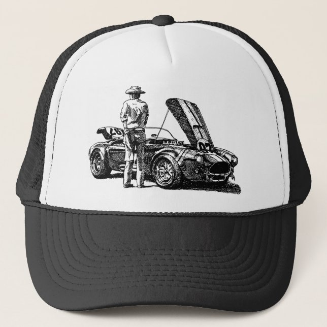 Cobra Truckerkappe (Vorderseite)