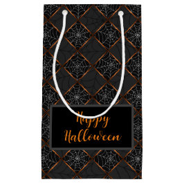 Cobweb Checkerboard Kleine Geschenktüte