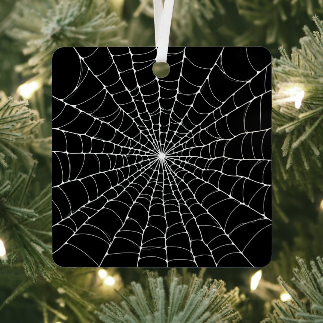 Cobweb Goth Ornament Aus Metall (InSitu)