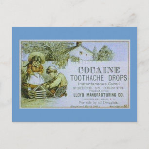 Coca Tooth Vintage Ad Postcard Postkarte