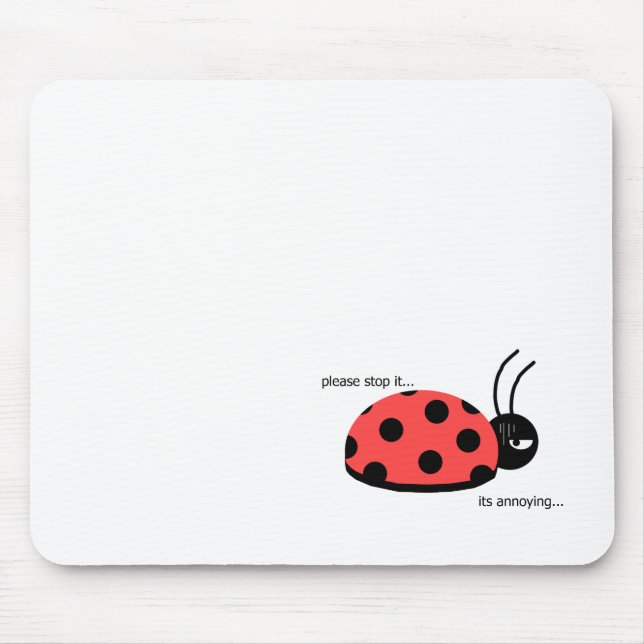 coccinelle de tapis de souris (Devant)