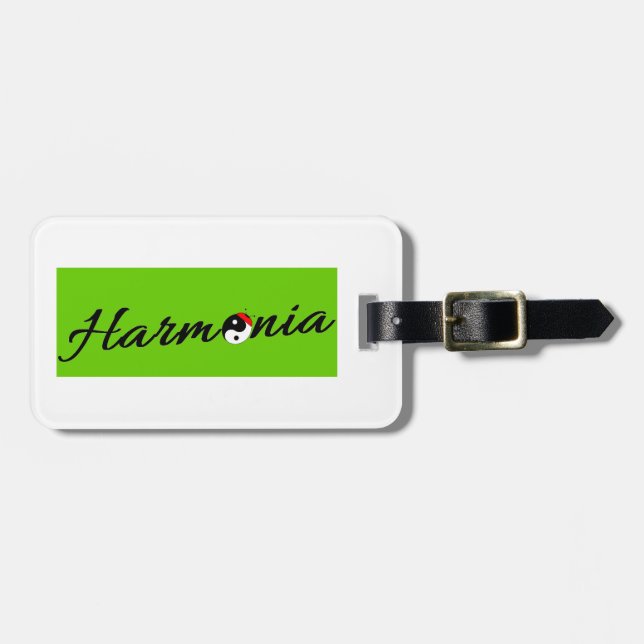 Coccinelle Harmonia zen Gepäckanhänger (Vorderseite horizontal)