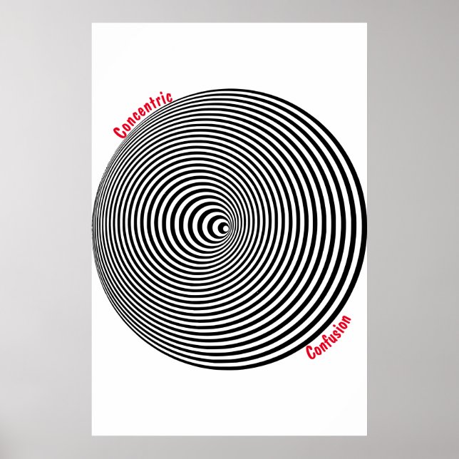 Cocentric Confusion Poster (Vorne)