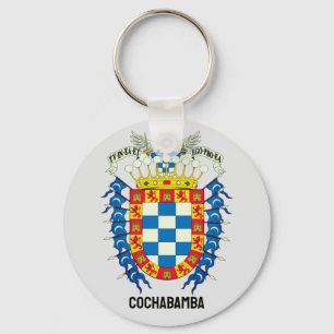 Cochabamba-Wappen (Bolivien) Schlüsselanhänger