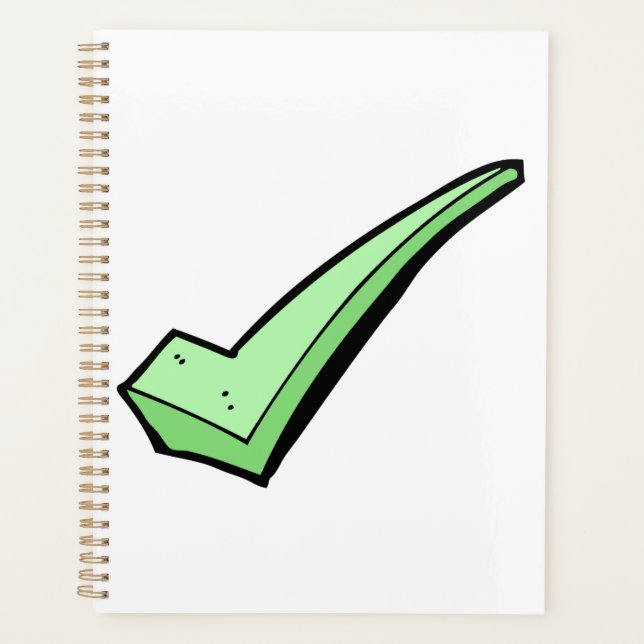 Coche Verte Symbole de Validation (Devant)