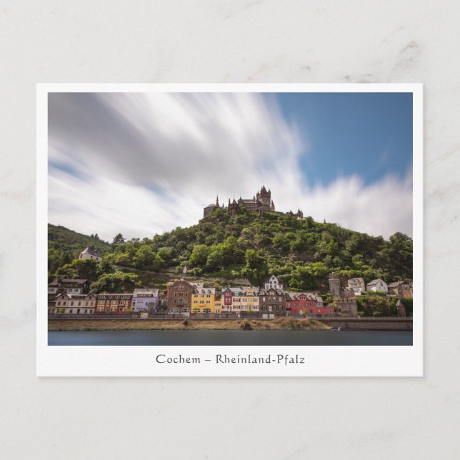 Cochem an der Mosel Postkarte (Vorderseite)