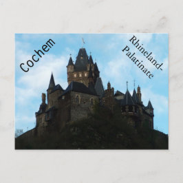 Cochem Castle in Deutschland Postkarte