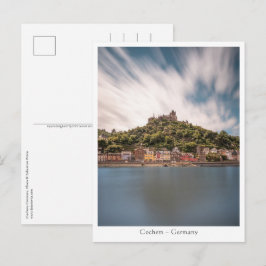 Cochem Deutschland Postkarte