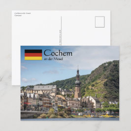 Cochem Deutschland Postkarte