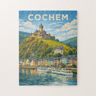 Cochem Deutschland Vintage Reise Kunst