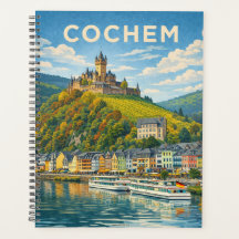 Cochem Deutschland Vintage Reise Kunst