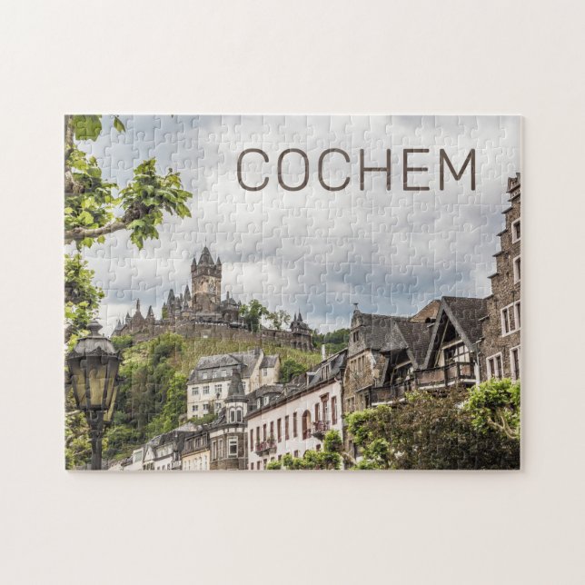 Cochem Moselle Panorama Deutschland Souvenir (Horizontal)