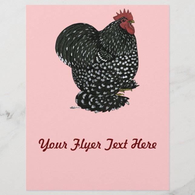 Cochin: Black Mottle Flyer (Vorne)