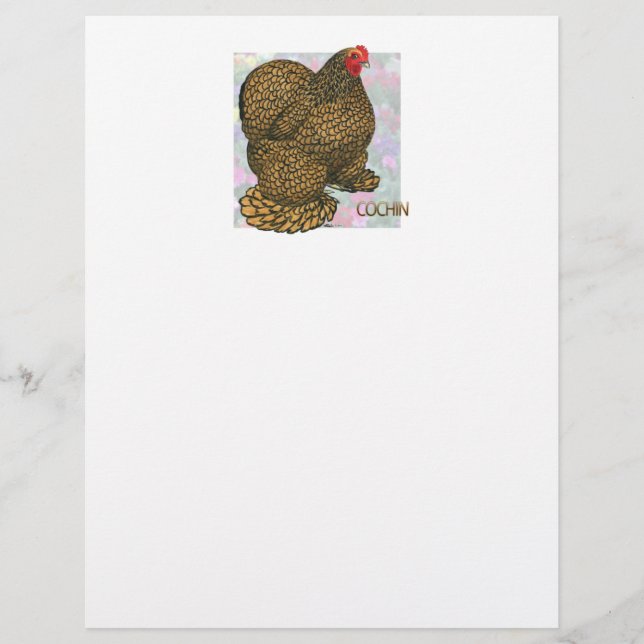 Cochin: Goldlaced Hen (Vorderseite)