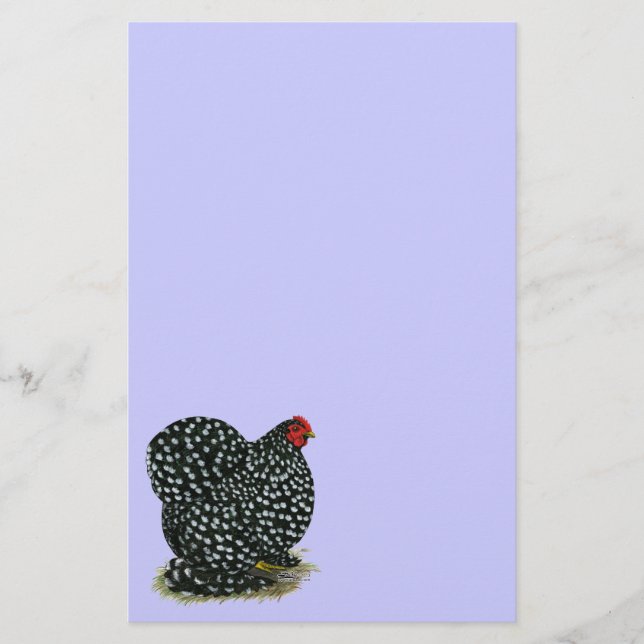 Cochin Mottling Hen (Vorderseite)