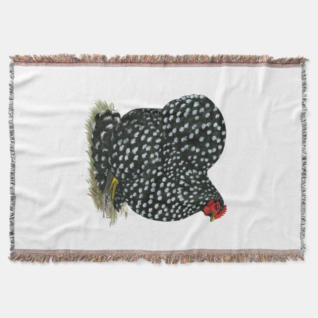 Cochin Mottling Hen Decke (Vorderseite)