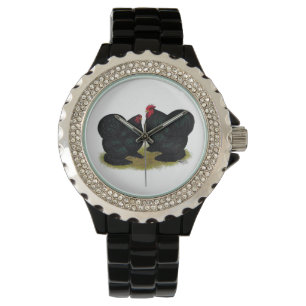 Cochins Black Bantam Pair Armbanduhr