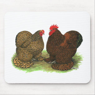 Cochins: goldlackiert mousepad