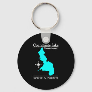 Cochituate-See - Massachusetts-Leistung Schlüsselanhänger