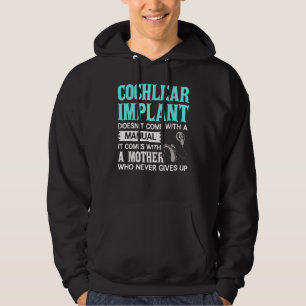 Cochlear Implant Deaf Awareness Hoodie