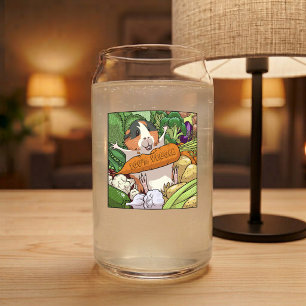 Cochon d'Inde Heureux 100% Légumes Avec Carotte