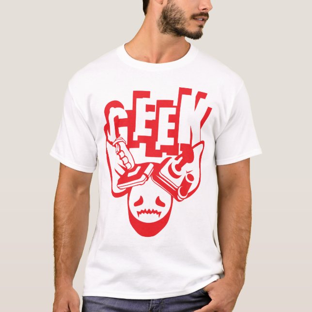 Cochon Geek Manystick T-Shirt (Vorderseite)