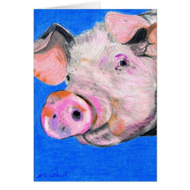 Cochon rose (Devant)