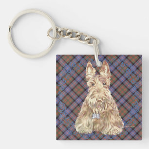 Cochran Tartan Scottie Schlüsselanhänger