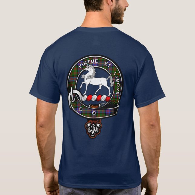 Cochrane Tartan Clan T-shirt insigne (Dos)