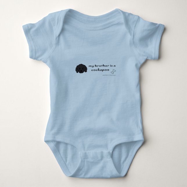 Cockapoo Baby Strampler (Vorderseite)